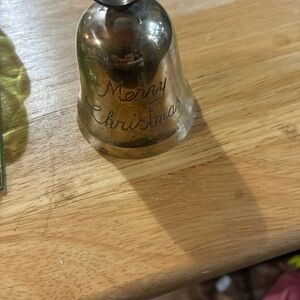 Silver Merry Christmas Bell international silver company